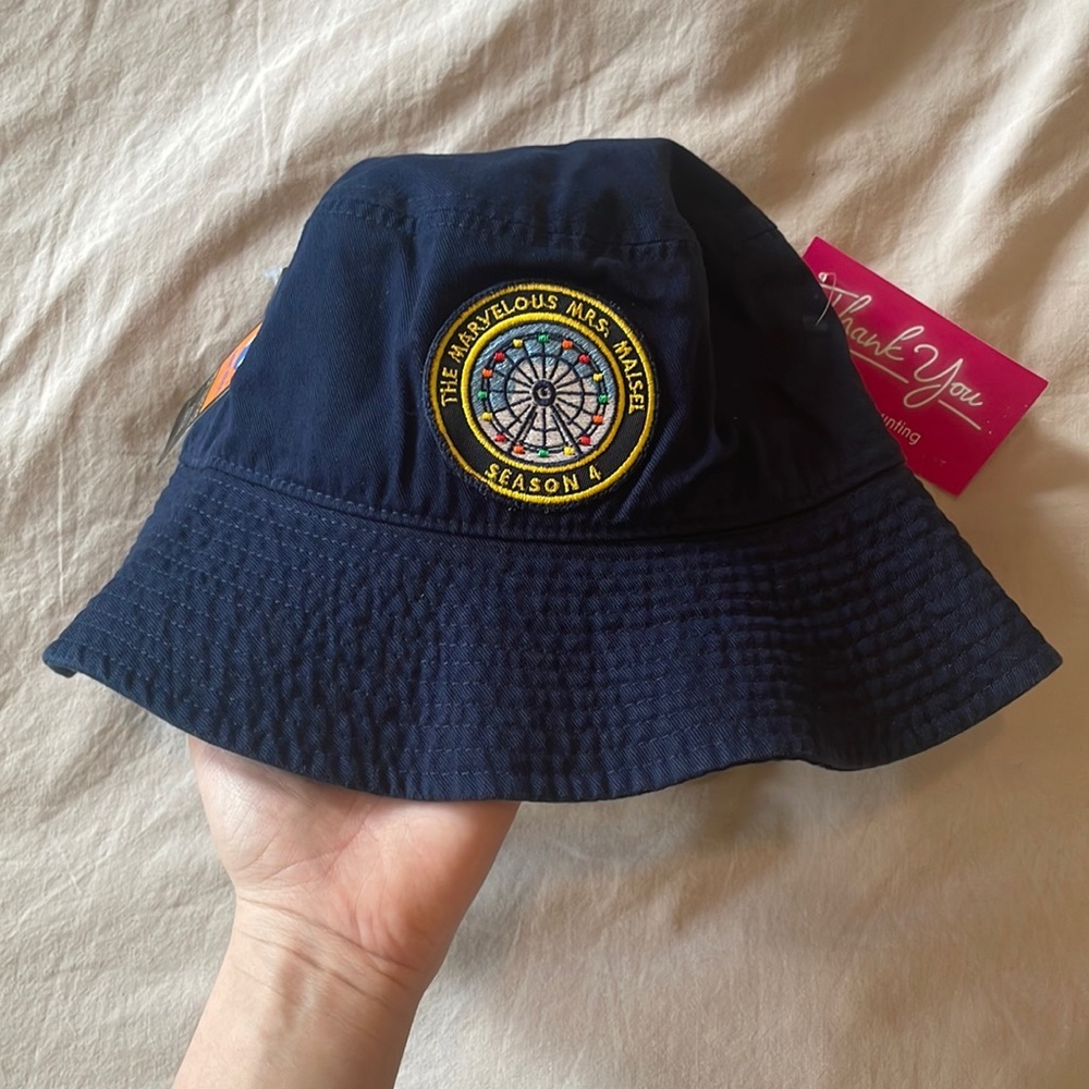 Unisex Official “The Marvelous Mrs. Maisel” Crew Navy Blue Bucket Hat